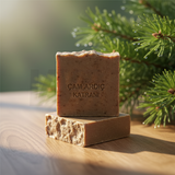 Doğal Çam Katranı Sabunu – Saç Derisi Problemleri & Yağ Dengesi (125gr)